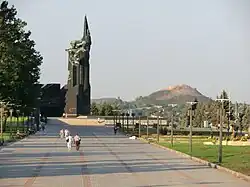 Denkmal zur Befreiung des Donezbeckens in Donezk.