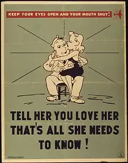 Tell her you love her. That's all she needs to know!