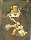 Rosina Susanna von Venningen, erste Äbtissin des Damenstifts