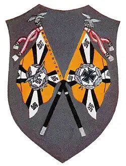 Ärmelschild für die Luftwaffe (hier: „Fliegende Einheiten“)