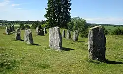 Schiffssetzung „Åsa domarsäte“