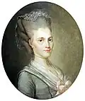 Schule von Alexander Roslin: Rosalie-Claire-Josèphe de Laborde, um 1760.
