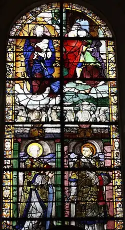 Fenster der Marienkapelle, heiliger Acceul