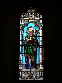 Glasfenster mit Franz von Sales