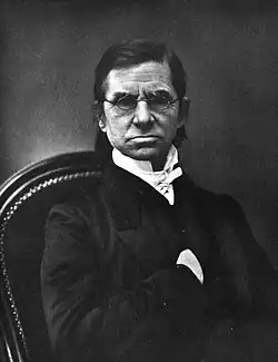 Émile Littré (1801–1881) Philologe, Philosoph und Medizinhistoriker.