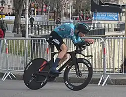 Miguel Heidemann beim Rennen Étoile de Bessèges 2022