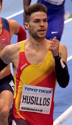 Óscar Husillos – ausgeschieden als Fünfter des dritten&nbsp;Vorlaufs