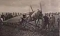 Abgeschossenes Flugzeug der Kaiserlich Russischen Luftstreitkräfte im September 1914