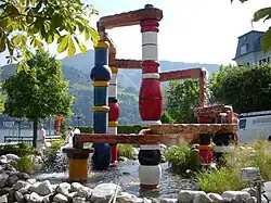 Österreichbrunnen in Zell am See