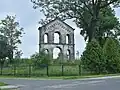Ruine der griechisch-katholischen Muttergottes-Kirche, zerstört 1927