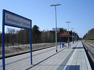 Bahnhof Świnoujście Centrum