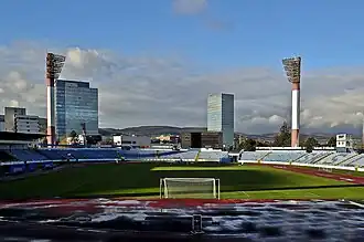 Das Štadión Pasienky in Bratislava
