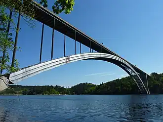 Moldaubrücke Žďákov Žďákovský most