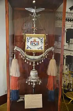 Schellenbaum, der König David Kalākaua anlässlich seines Besuchs in Berlin 1881 geschenkt wurde (Nachbildung)