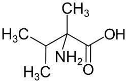 Strukturformel von α-Methylvalin