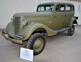 GAZ-61 – Grundversion