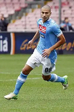 Gökhan Inler im Trikot bei der SSC Napoli