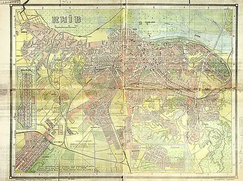Stadtplan, 1947