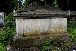 Foto der Grabstätte des Peter/Petrus/Piotr Krausneker