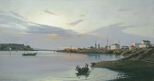Angara-Lände in Irkutsk (1886), Regionales Kunstmuseum Irkutsk