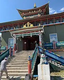 Einer der Dugans des Ivolginsky Datsan. Juli 2021