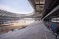 Das Olympiastadion während des Umbaus im April 2016