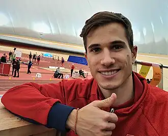 Strahinja Jovančević – ausgeschieden mit 7,34&nbsp;m