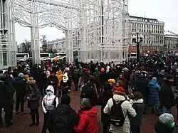 Moskau, 23. Januar 2021