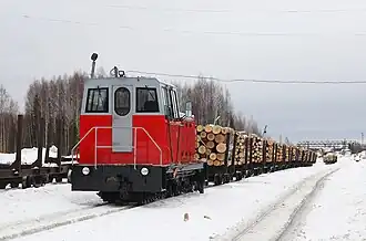 ТУ8-0542 der Waldbahn Loiga