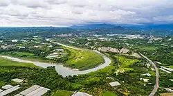 Flussschleife des Zengwen