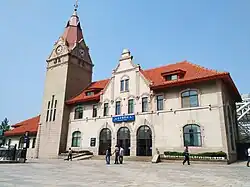 Der alte Bahnhof von Qingdao