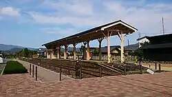 Ehemaliger Bahnsteig