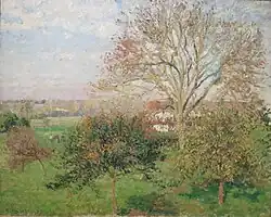 Herbstmorgen in Éragny, 1897 im Puschkin-Museum, Moskau