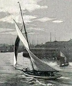 Die Estérel, mit der Billard Olympiasieger wurde