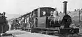 „Sea Lion“ mit Zug, 1910