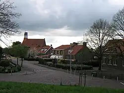 Straßenbild von Lewedorp, 2006