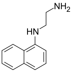 Strukturformel von N-(1-Naphthyl)ethylendiamin