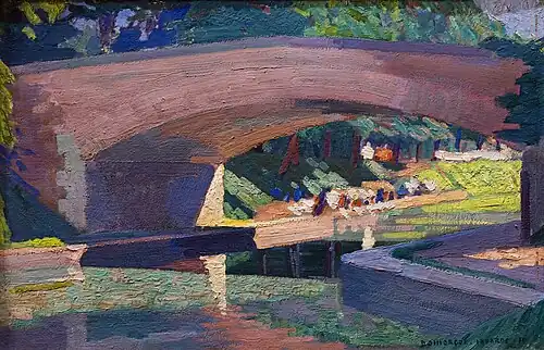Die Brücke, Édouard Domergue-Lagarde