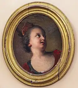 Studienkopf Mädchen, Jean-Marc Nattier