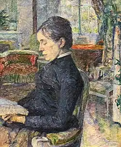 Porträt der Mutter, um 1886, Musée Toulouse-Lautrec, Albi
