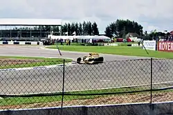 Martin Brundle in Woodcote/Silverstone (1992)