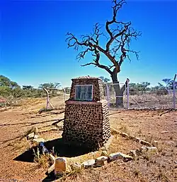 Canteen Kopjie-Denkmal in Barkly West