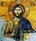 Jesus Christus aus dem Deësis-Mosaik der Hagia Sophia, 1261[2]