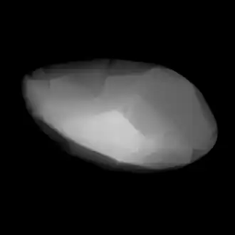 Berechnetes 3D-Modell von (2699) Kalinin