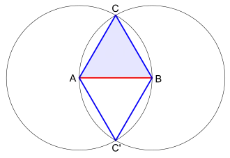 Gleichseitiges Dreieck, Seitenlänge vorgegeben