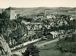 Stadtansicht von 1899