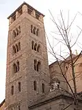 Turm der Kathedrale von Vic, Katalonien