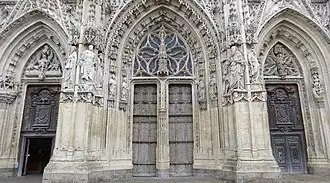 Portale der Westfassade