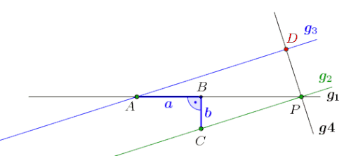 Ophiuride, prinzipiell erzeugt mittels Rechtwinkelhaken '"`UNIQ--postMath-0000000D-QINU`"', zwei Parallelen '"`UNIQ--postMath-0000000E-QINU`"' und der dazu Senkrechten '"`UNIQ--postMath-0000000F-QINU`"', Animation