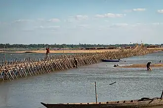 Bambusbrücke Kampong Cham
